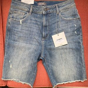 NWT DL1961 Jean Shorts Jerry Bermuda High Rise